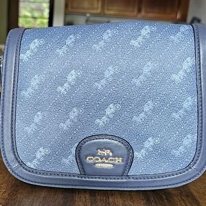 Coach Denim Blue Crossbody Bag